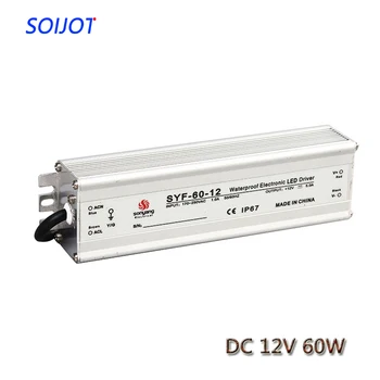 Led Driver Transformer Waterproof Switching Power Supply Adapter,AC110V/220V To DC12V 60W Waterproof Outdoor IP67 Led Strip Lamp
Led Driver Transformer Waterproof Switching Power Supply Adapter,AC110V/220V To DC12V 60W Waterproof Outdoor IP67 Led Strip Lamp