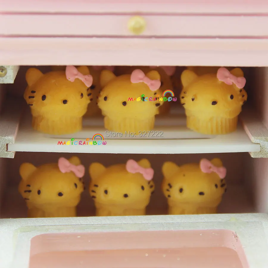 6PC Mini Cute Muffin Cupcake Cakes Dessert Snack Food for Dollhouse Miniature 1:6 Scale
6PC Mini Cute Muffin Cupcake Cakes Dessert Snack Food for Dollhouse Miniature 1:6 Scale