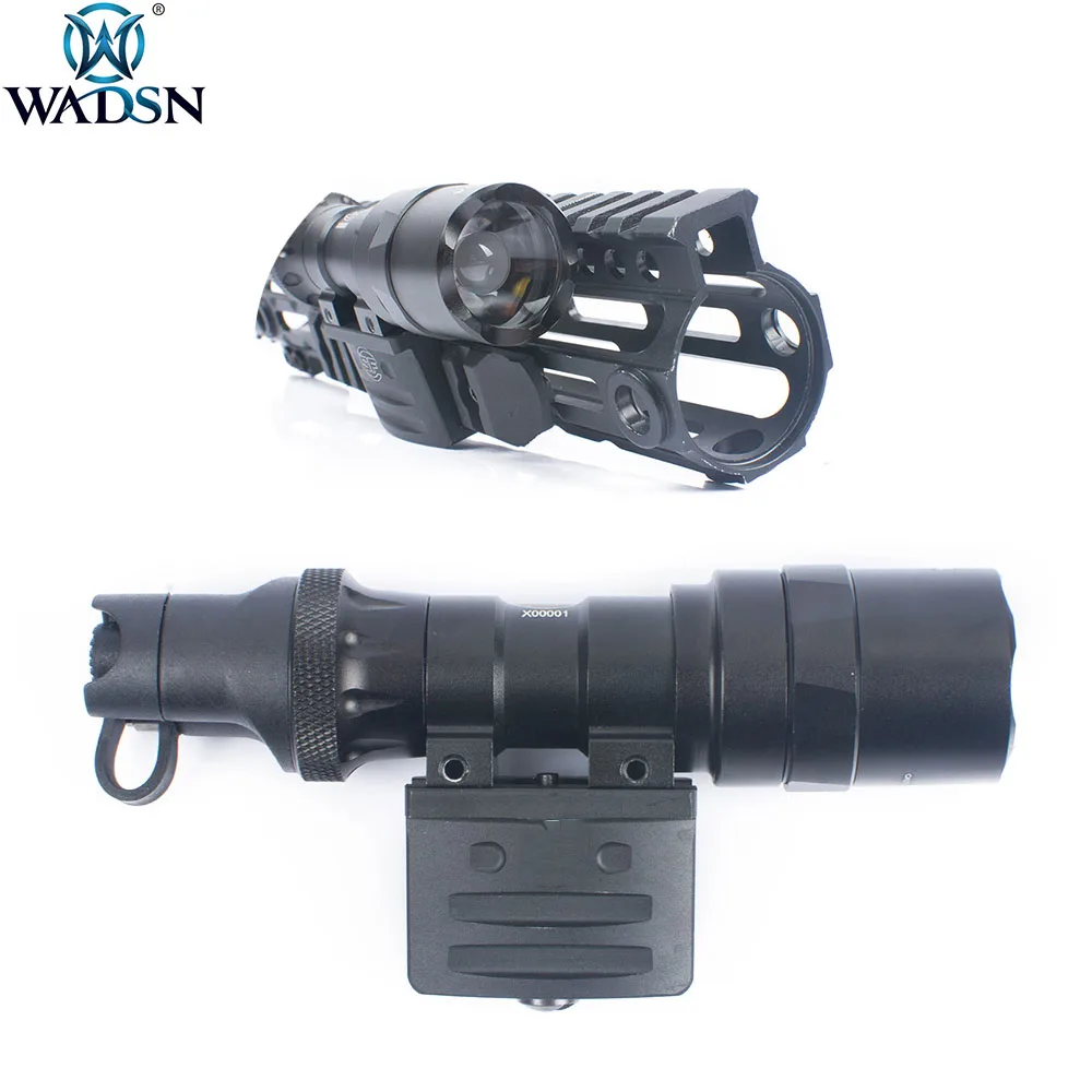 WADSN Surefir M312 Tactical Weapon Flashlight 250 Lumens Led Scout Light With RM45 Offset Mount Tactical Airsoft Flashlight
WADSN Surefir M312 Tactical Weapon Flashlight 250 Lumens Led Scout Light With RM45 Offset Mount Tactical Airsoft Flashlight