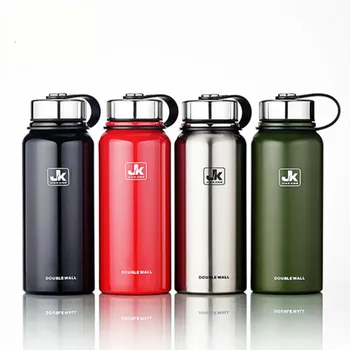 800/1100/1500ML Portable Stainless Seel Thermos Bottle Large Capacity Outdoor Sports Vacuum Flask Water Bottles With Handle
800/1100/1500ML Portable Stainless Seel Thermos Bottle Large Capacity Outdoor Sports Vacuum Flask Water Bottles With Handle