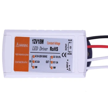 18W Power Supply AC/DC adapter 12V 1.5A transformers switch for LED Strip RGB ceiling Light bulb Driver Power Supply 90V-220V
18W Power Supply AC/DC adapter 12V 1.5A transformers switch for LED Strip RGB ceiling Light bulb Driver Power Supply 90V-220V