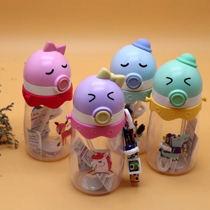 Kids Water Bottle with Straw Unicorn Owl Children's Plastic Strap Drinking Bottles Leakproof Travel Essential Sippy BPA Free
Kids Water Bottle with Straw Unicorn Owl Children's Plastic Strap Drinking Bottles Leakproof Travel Essential Sippy BPA Free
