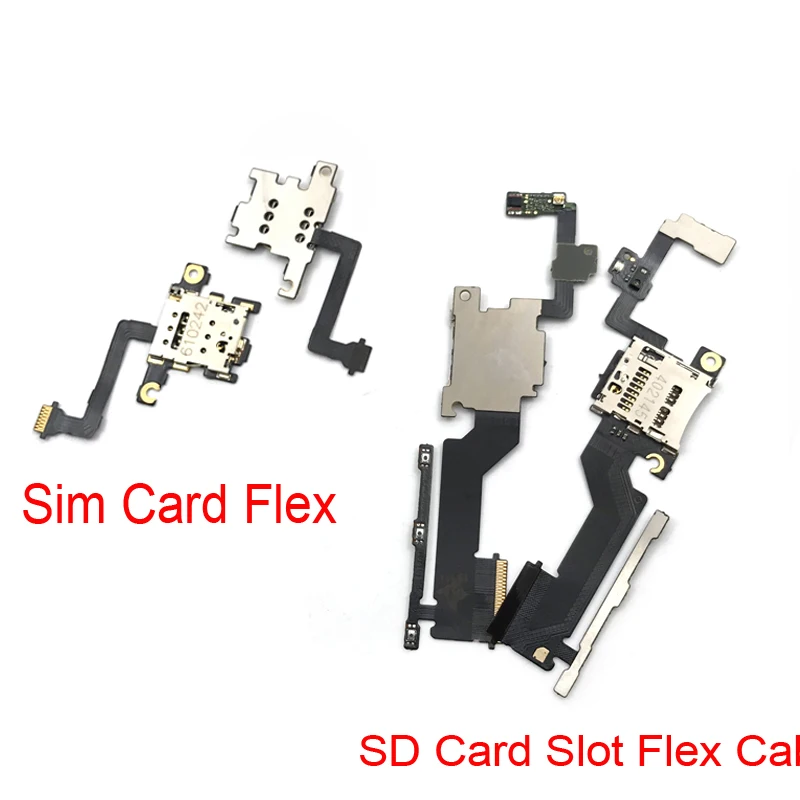 For HTC One M9 Plus SIM Card & SD TF Memory Card Reader Slot Socket Holder Flex Cable Board Repair Parts
For HTC One M9 Plus SIM Card & SD TF Memory Card Reader Slot Socket Holder Flex Cable Board Repair Parts