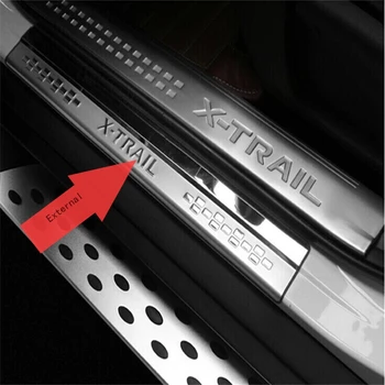 Fit For 2014 2015 2016 2017 Nissan X-Trail X Trail XTrail T32 Door Sill Scuff Plate Welcome Pedal Trim Car Styling Accessories
Fit For 2014 2015 2016 2017 Nissan X-Trail X Trail XTrail T32 Door Sill Scuff Plate Welcome Pedal Trim Car Styling Accessories