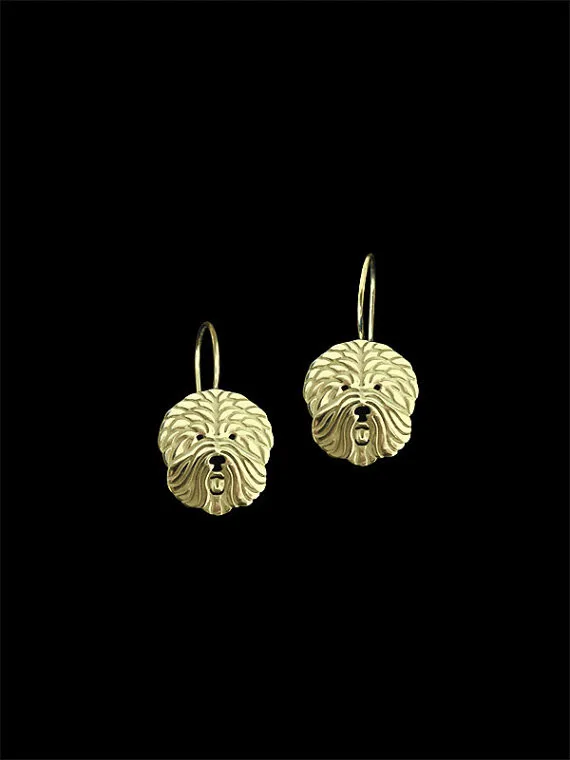 New Unique Romantic Gold Silver Color English Sheepdog Drop Earrings Animal Earrings For Women Girl Aros
New Unique Romantic Gold Silver Color English Sheepdog Drop Earrings Animal Earrings For Women Girl Aros