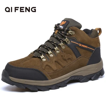 Genuine Leather Outdoor Sports Hiking Boots Men Wear Resisting Trekking Casual Sneakers Classic Pro-Mountain Climbing Footwear
Genuine Leather Outdoor Sports Hiking Boots Men Wear Resisting Trekking Casual Sneakers Classic Pro-Mountain Climbing Footwear