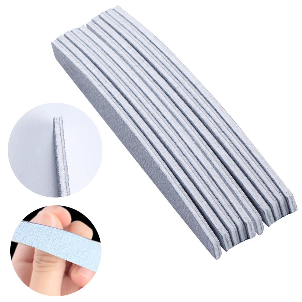 New 5/10pcs Grey Nail File 100/180 Sanding Buffer Block Pedicure Manicure Buffing Nail Art Tools Cuticle Gel Remover Nail Files
New 5/10pcs Grey Nail File 100/180 Sanding Buffer Block Pedicure Manicure Buffing Nail Art Tools Cuticle Gel Remover Nail Files