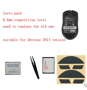 2sets/pack Original Hotline Games mouseskate for Abyssus 2014 0.6mm competition level teflon mousepad mouse feet free shipping
2sets/pack Original Hotline Games mouseskate for Abyssus 2014 0.6mm competition level teflon mousepad mouse feet free shipping