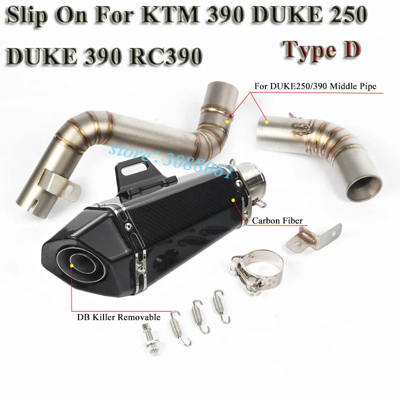 DUKE 390 Akrapovic Muffler-2