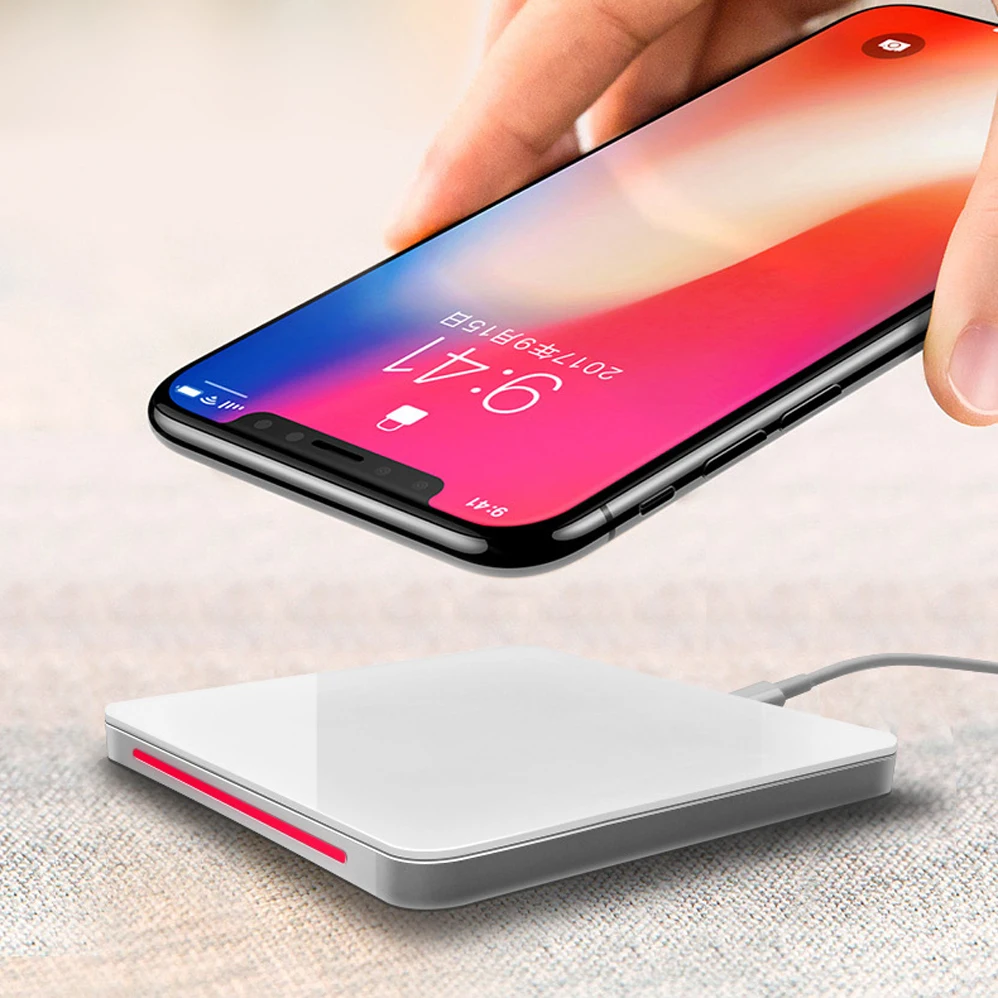 7.5W Metal Glass Fast QI Wireless Charger Base For IPhone 8 Plus X XR XS Max Mix2s Smart Phones Quick Wireless Charging Pad Dock
7.5W Metal Glass Fast QI Wireless Charger Base For IPhone 8 Plus X XR XS Max Mix2s Smart Phones Quick Wireless Charging Pad Dock