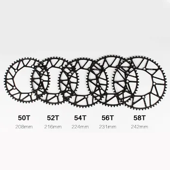 Bicycle Crank Narrow Wide Chainring Ultralight 130 BCD 50T/52T/54T/56T/58T Hollow BMX Folding Aluminum Alloy Chain Cycling Part
Bicycle Crank Narrow Wide Chainring Ultralight 130 BCD 50T/52T/54T/56T/58T Hollow BMX Folding Aluminum Alloy Chain Cycling Part