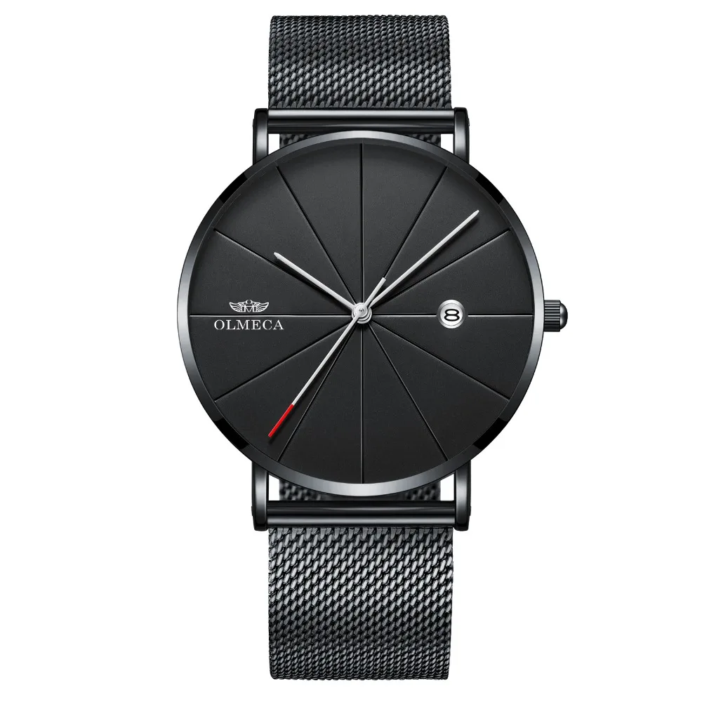 Black Watch Men 2018 Top Brand Luxury Quartz Watch Ultra Thin Steel Mesh Man Wristwatch Date Waterproof Clock Male Reloj Hombre
Black Watch Men 2018 Top Brand Luxury Quartz Watch Ultra Thin Steel Mesh Man Wristwatch Date Waterproof Clock Male Reloj Hombre
