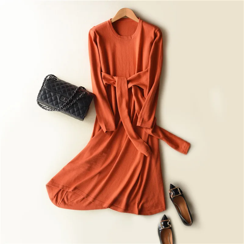 JECH 2018 Spring Women Cashmere Wool Loose Dresses Plus Size Fashion Female Casual Long Sweaters Ankle Length Warm Pullover
JECH 2018 Spring Women Cashmere Wool Loose Dresses Plus Size Fashion Female Casual Long Sweaters Ankle Length Warm Pullover