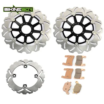 BIKINGBOY Front Rear Brake Discs Disks Rotors Pads For Honda CBR900RR 1998 1999 CBR 900 RR Fireblade 98 99 W X Motorcyele
BIKINGBOY Front Rear Brake Discs Disks Rotors Pads For Honda CBR900RR 1998 1999 CBR 900 RR Fireblade 98 99 W X Motorcyele
