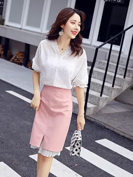 Women's Suit 2019 Summer New Style Is Very Popular French Niche Two-piece Set Suit of Age-old Fashion Slimming Suit
Women's Suit 2019 Summer New Style Is Very Popular French Niche Two-piece Set Suit of Age-old Fashion Slimming Suit