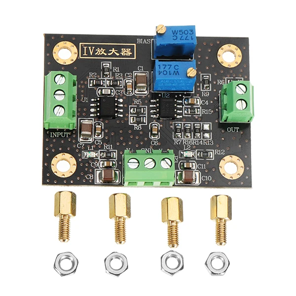 IV Conversion Amplifier Voltage Signal Amplification Photoelectric Amplifier Module Current Turn Voltage Integrated Circuits
IV Conversion Amplifier Voltage Signal Amplification Photoelectric Amplifier Module Current Turn Voltage Integrated Circuits