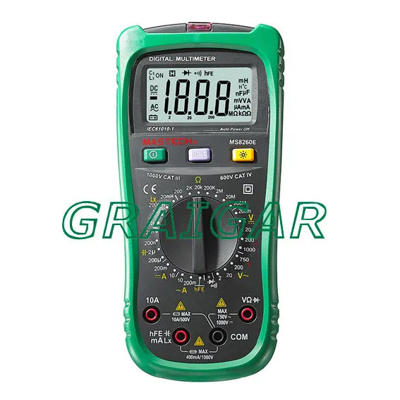MS8260E Digital Multimeter /Take inductance test multimeter