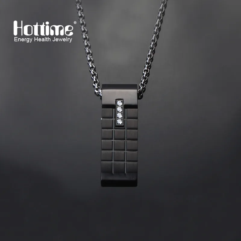 Men's Jewelry Black Color 316L Stainless Steel Health Magnetic Bio Elements Energy Unisex Pendant Chain Necklace Hot Selling
Men's Jewelry Black Color 316L Stainless Steel Health Magnetic Bio Elements Energy Unisex Pendant Chain Necklace Hot Selling
