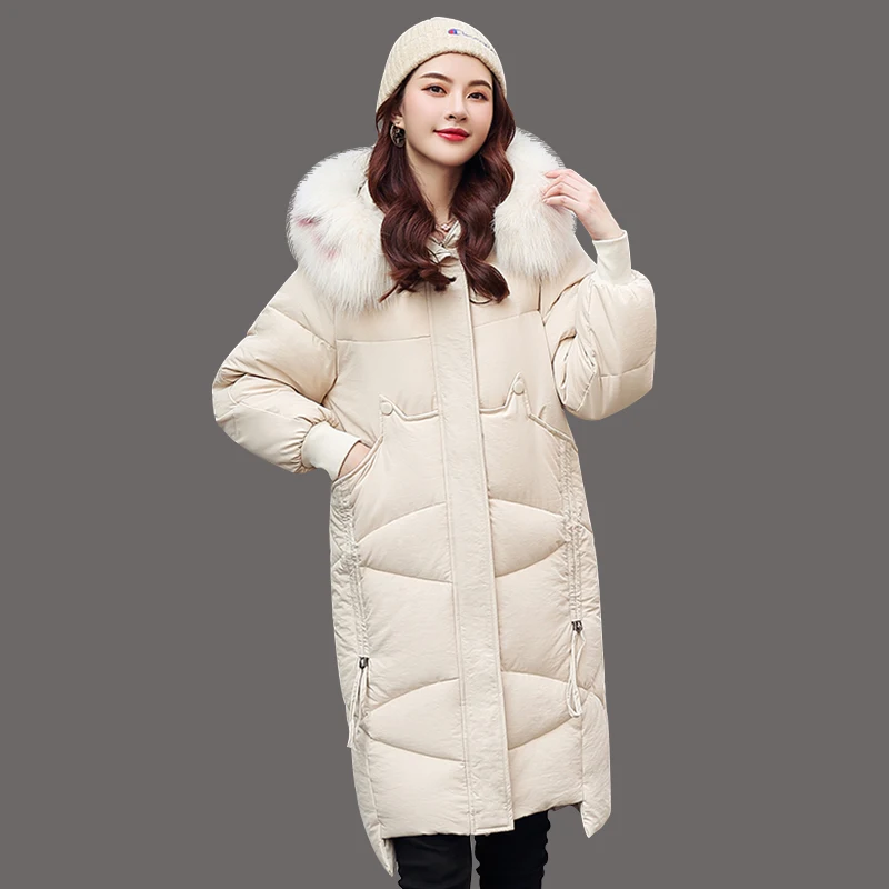 2019 winter parkas & jacket new women's winter down jacket fashion fur collar hooded thick warm Russian snow long coat Jackets
2019 winter parkas & jacket new women's winter down jacket fashion fur collar hooded thick warm Russian snow long coat Jackets
