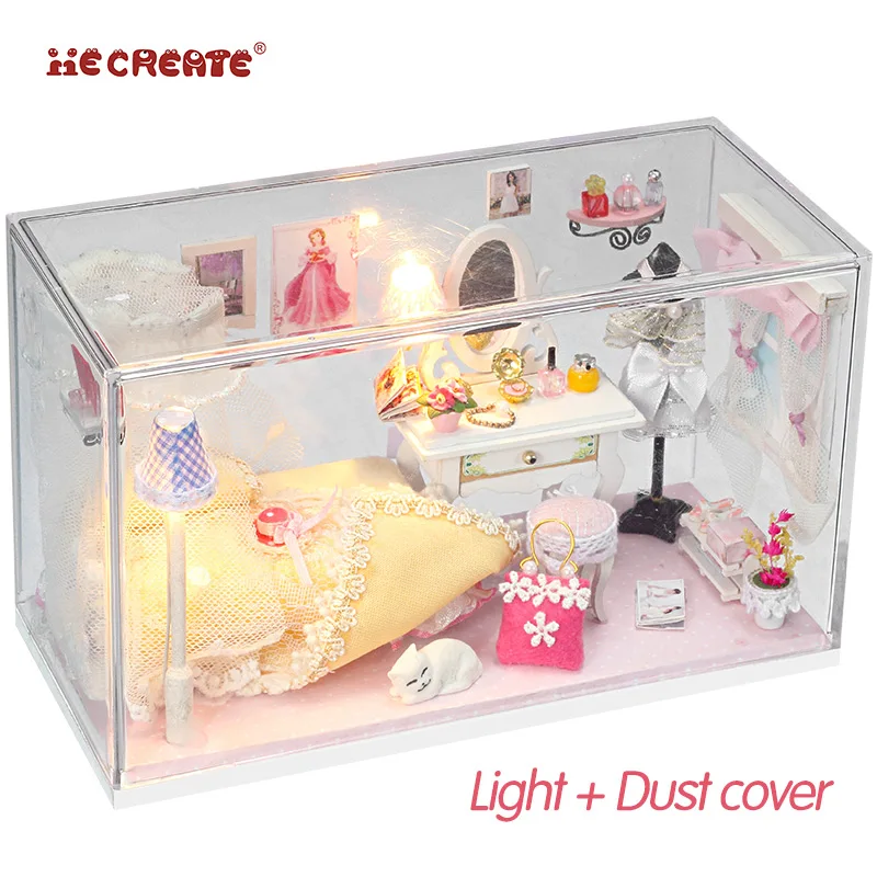DIY Villa Doll House Wooden 3D Lights Miniature dollhouse Furniture Puzzle Kit Toys for children Girl Gift bestist gifr for kids
DIY Villa Doll House Wooden 3D Lights Miniature dollhouse Furniture Puzzle Kit Toys for children Girl Gift bestist gifr for kids