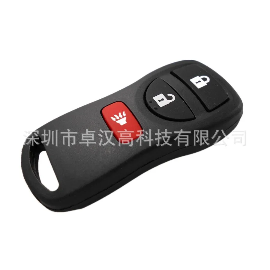 For Nissan 370Z Pixo D22 R11 Patrol Instead of Original Factory Auto Car Key 2 + 1 Buttons Change Car Key Shell (3)