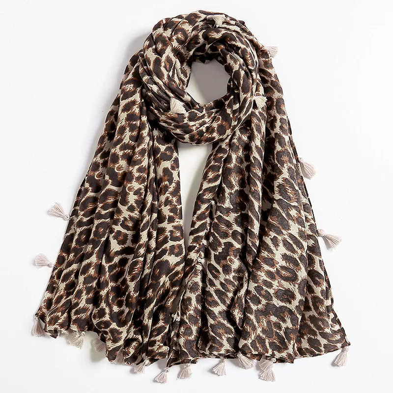 2018 Hot Sale Women Cotton Leopard Tassel Scarves Shawls Long Beach Leopard Wrap Hijab Muffler Wholesale 10pcs/lot Free Shipping
2018 Hot Sale Women Cotton Leopard Tassel Scarves Shawls Long Beach Leopard Wrap Hijab Muffler Wholesale 10pcs/lot Free Shipping
