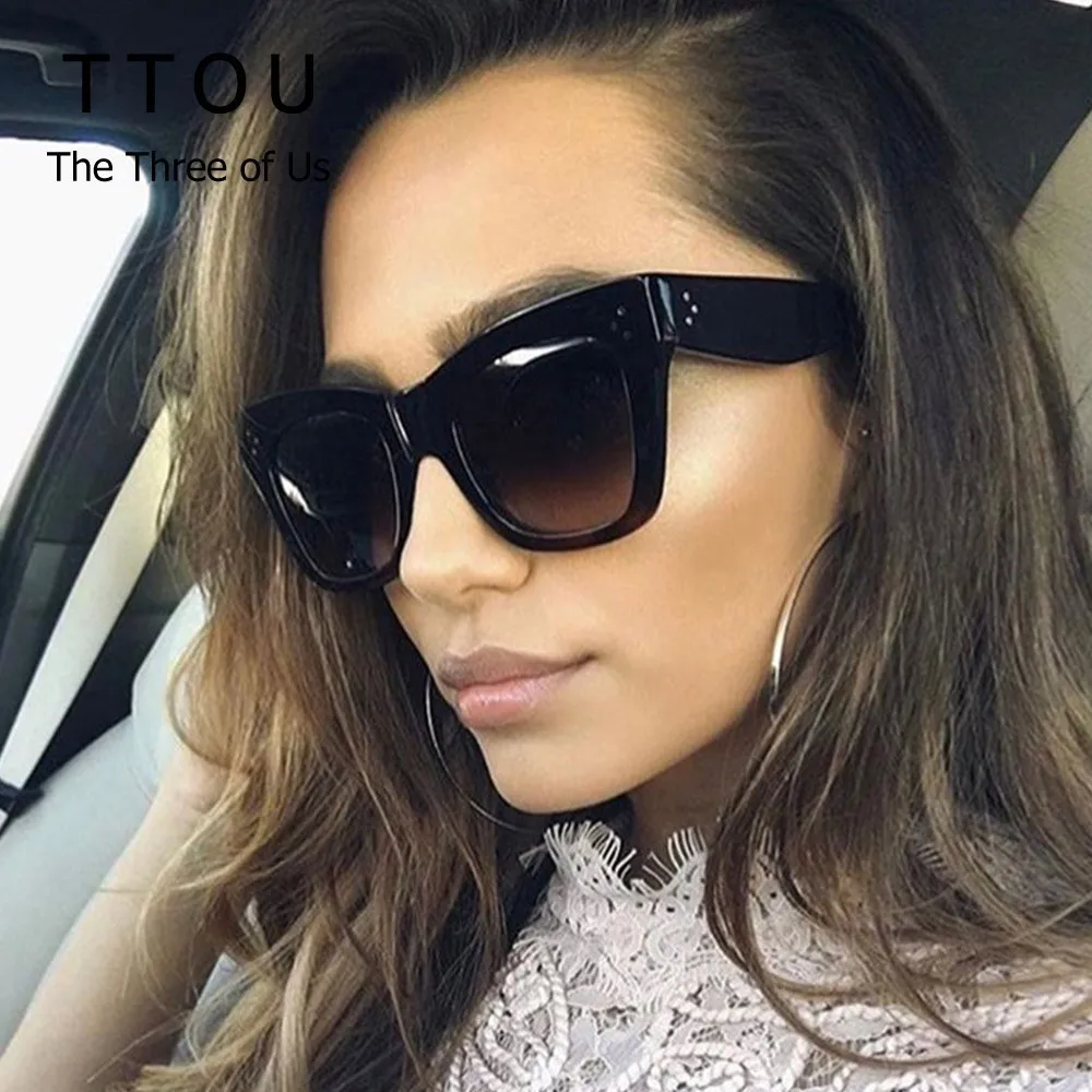 TTOU Fashion Cat Eye Leopard Sunglasses Vintage Women Brand Designer Plastic Frame Lady Sun Glasses Oculos De Sol feminino
TTOU Fashion Cat Eye Leopard Sunglasses Vintage Women Brand Designer Plastic Frame Lady Sun Glasses Oculos De Sol feminino