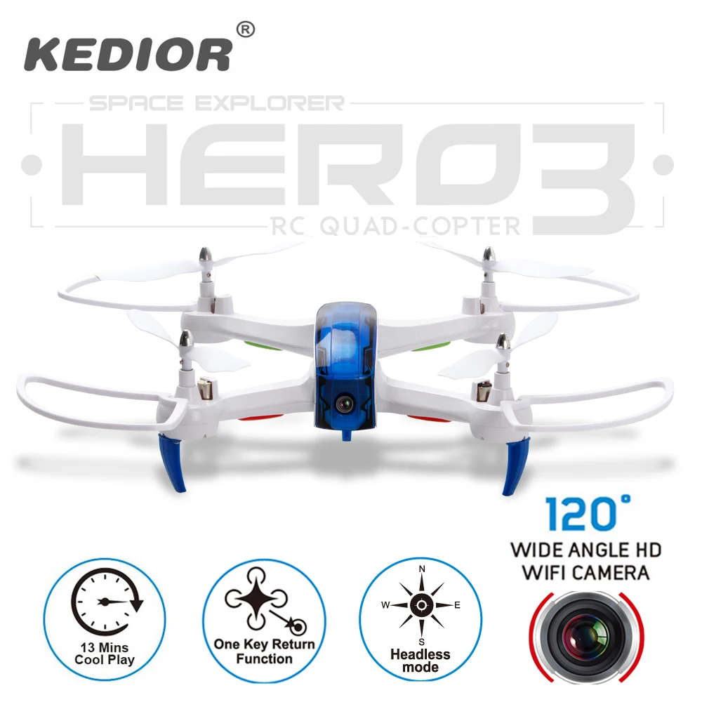 2017 New Hero3 Rc Drone with WiFi Camera HD 720P Real-time Transmission FPV Quadcopter 2.4G 4CH RC Helicopter Dron Quadrocopter
2017 New Hero3 Rc Drone with WiFi Camera HD 720P Real-time Transmission FPV Quadcopter 2.4G 4CH RC Helicopter Dron Quadrocopter