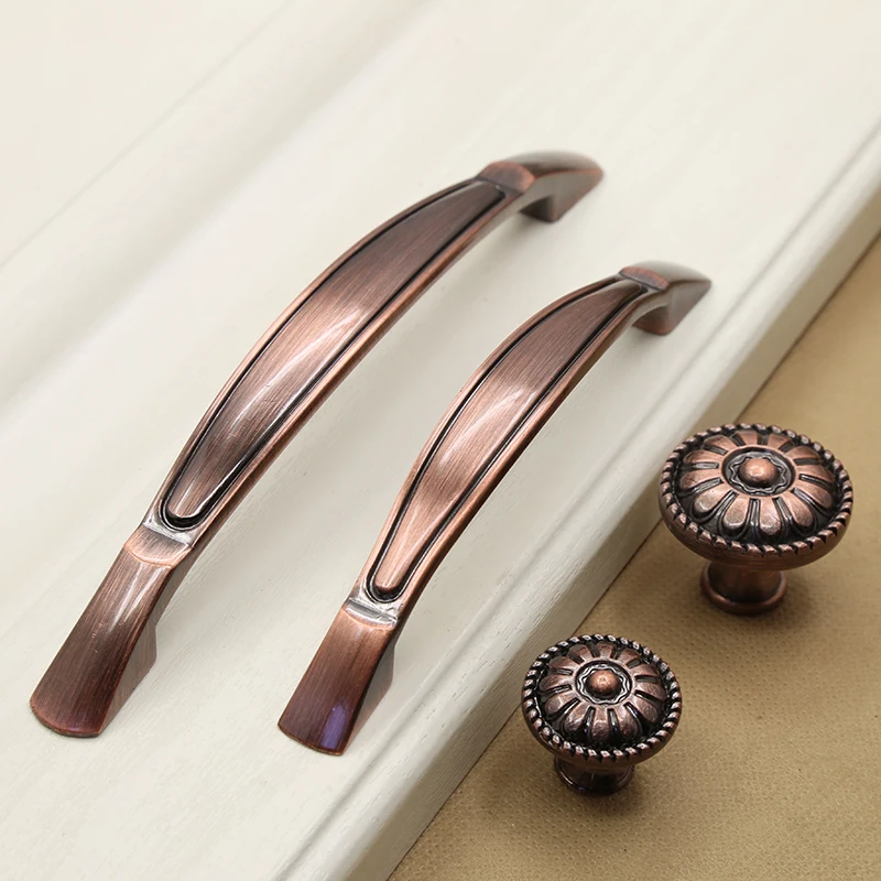 10pcs Zinc Alloy Handle Pull Arch Shape Red Copper Knob Door Drawer Cabinet Wardrobe for Kitchen Furniture Decoration
10pcs Zinc Alloy Handle Pull Arch Shape Red Copper Knob Door Drawer Cabinet Wardrobe for Kitchen Furniture Decoration