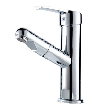Shower Room Faucets Silver Single Handle Pull Out Kitchen Tap Single Hole Handle Water Mixer Tap Stainless steel Mixer Tap
Shower Room Faucets Silver Single Handle Pull Out Kitchen Tap Single Hole Handle Water Mixer Tap Stainless steel Mixer Tap
