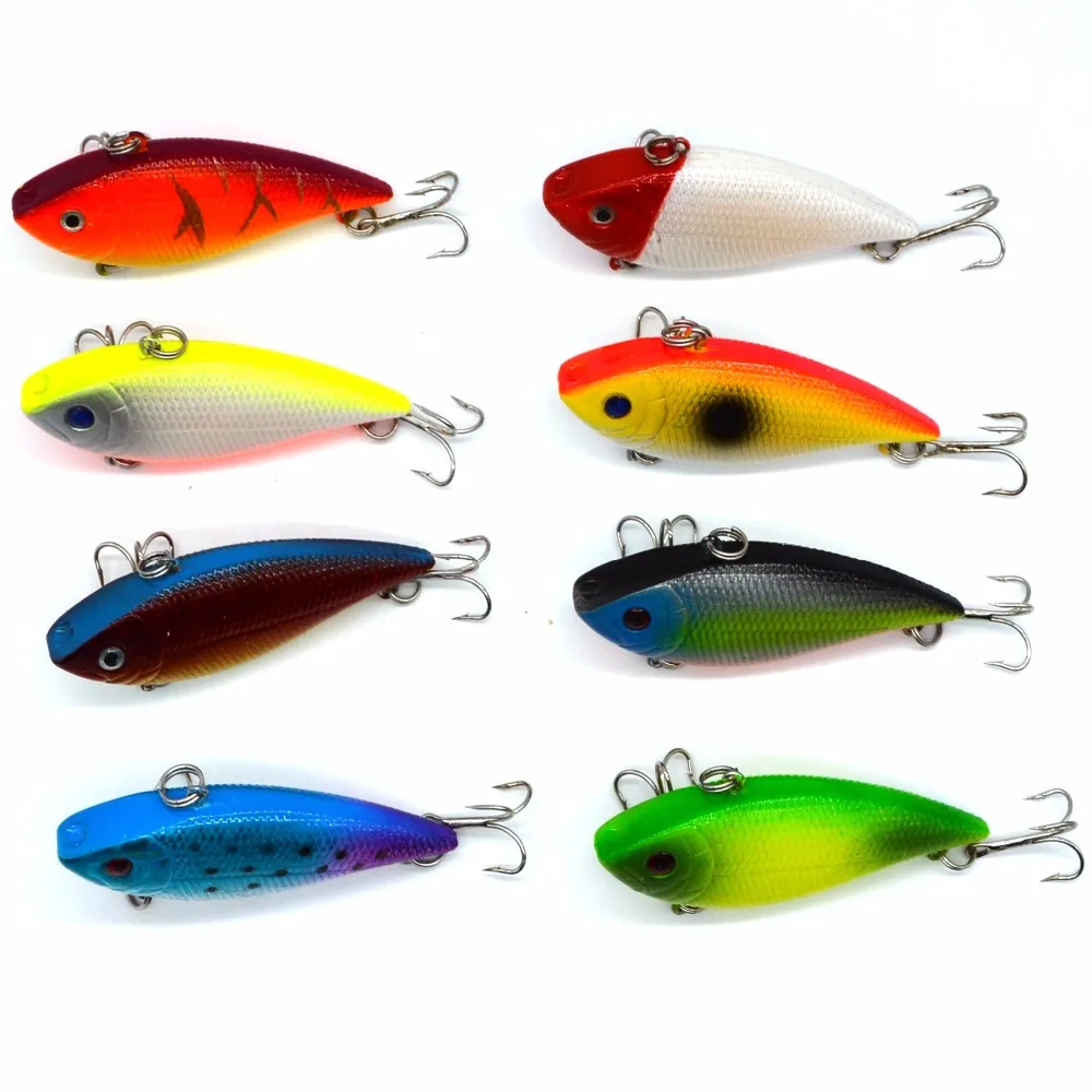 8pcs/lot 7.1cm/2.79in 11.2g/0.39oz Hard Fishing Lure VIB Rattlin Hook Fishing Sinking Vibra Rattlin Hooktion Lures Crank Baits
8pcs/lot 7.1cm/2.79in 11.2g/0.39oz Hard Fishing Lure VIB Rattlin Hook Fishing Sinking Vibra Rattlin Hooktion Lures Crank Baits