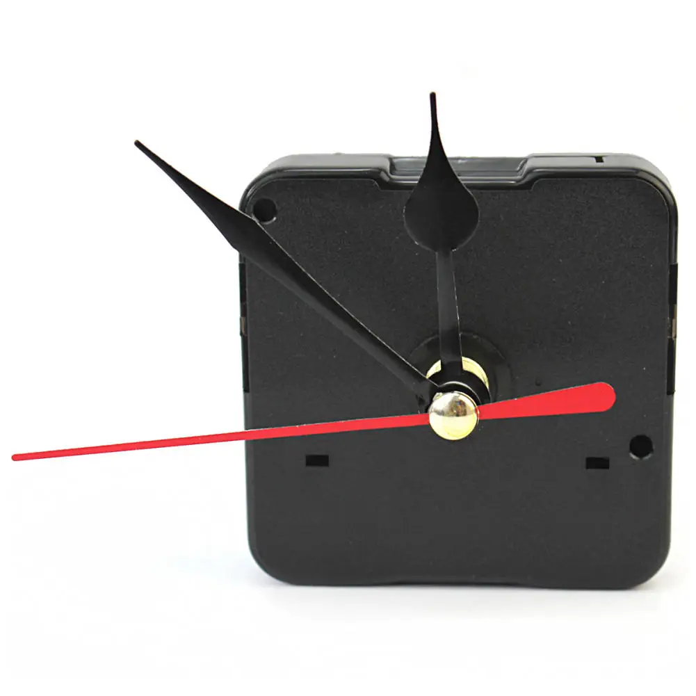 DIY Quartz Wall Clock Movement Mechanism with Black Hour Red Second Hands Arrows Watch Motion Repair Parts Tool Kit Clockwork
DIY Quartz Wall Clock Movement Mechanism with Black Hour Red Second Hands Arrows Watch Motion Repair Parts Tool Kit Clockwork