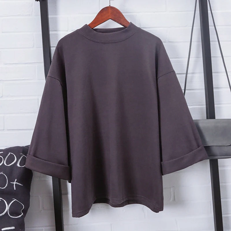 Harajuku T Shirt Women Solid Hip Hop T Shirt Cotton O Neck Short Sleeve Korean Style Tops Tee Women Loose T-Shirt
Harajuku T Shirt Women Solid Hip Hop T Shirt Cotton O Neck Short Sleeve Korean Style Tops Tee Women Loose T-Shirt