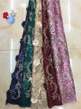Latest Green French net lace fabric Good quality Tulle lace fabric for wedding dress Nigerian lace fabrics
Latest Green French net lace fabric Good quality Tulle lace fabric for wedding dress Nigerian lace fabrics