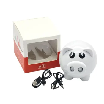 Portable Wireless Speakers Cute Pig Bluetooth Speaker Loudspeakers Support FM Radio and TF Card Outdoor Bluetooth Speaker
Portable Wireless Speakers Cute Pig Bluetooth Speaker Loudspeakers Support FM Radio and TF Card Outdoor Bluetooth Speaker