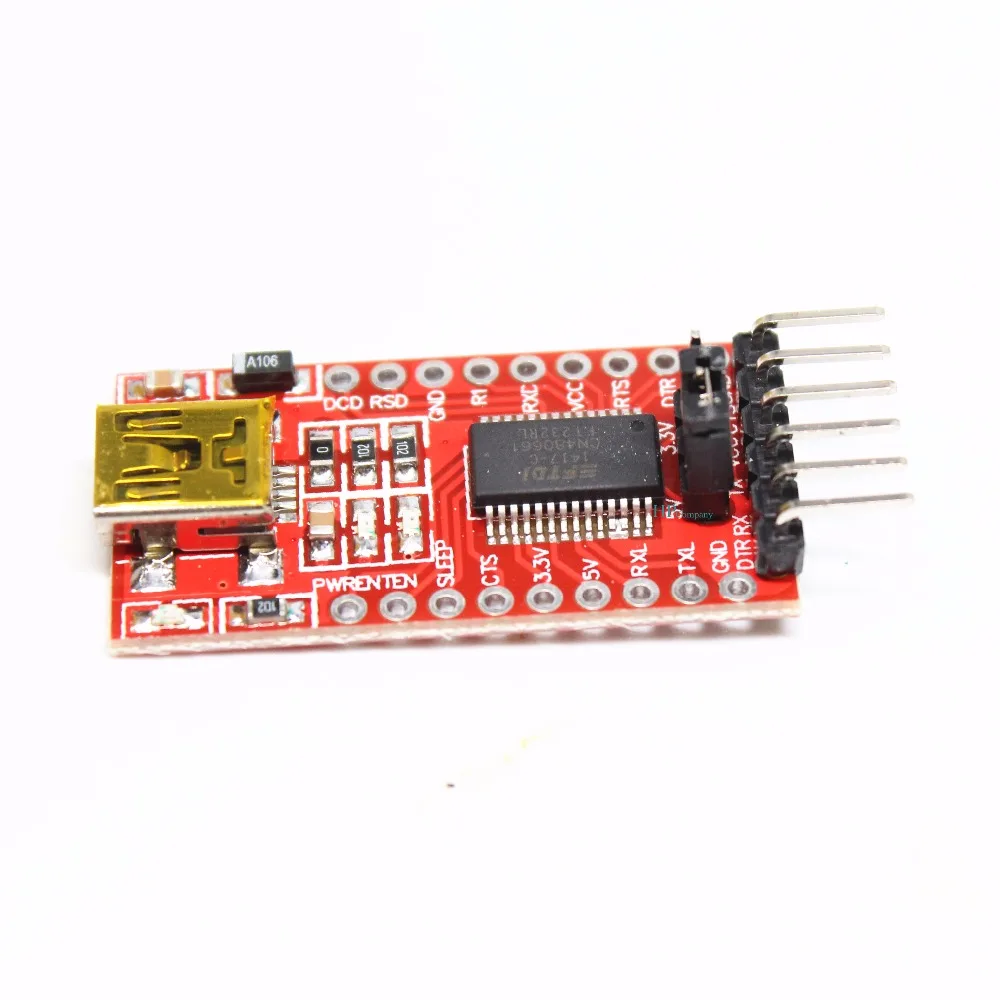 Модуль последовательного адаптера FT232RL FT232 FTDI USB к TTL 3 В 5 20 шт.|usb to ttl|usb ttl 3.3vusb |