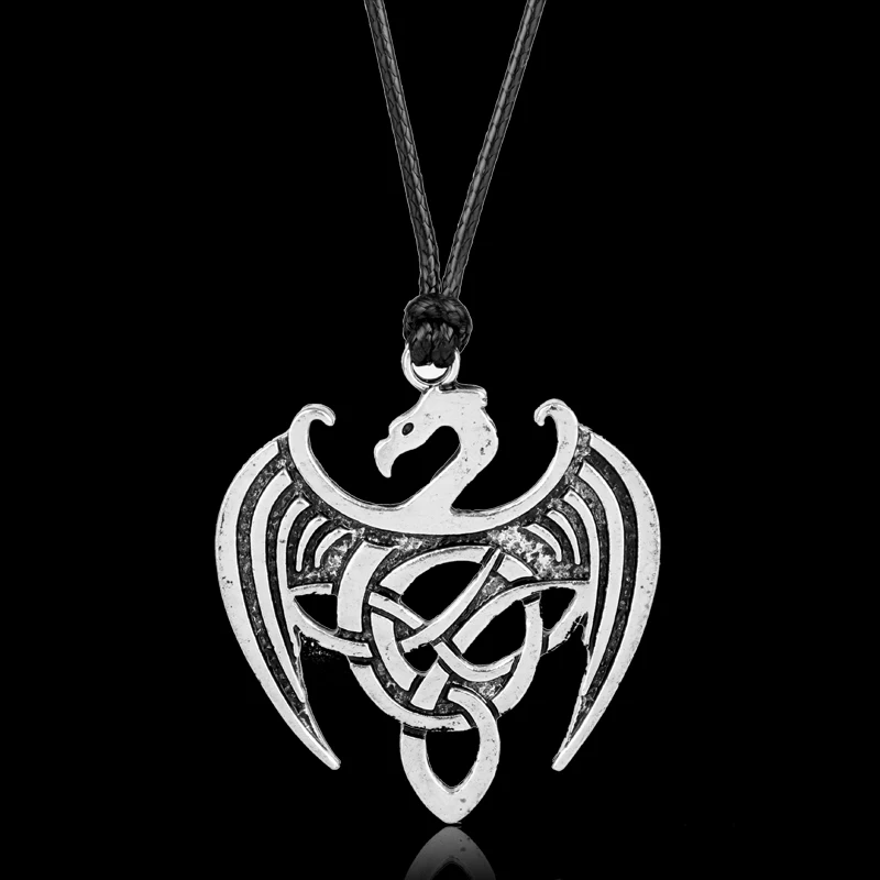 dongsheng Jewelry Vikings Celtic Dragon Pendant Necklace Triangle Necklace Celtic Dragon Pewter Scandinavian Men Cosplay Gifts
dongsheng Jewelry Vikings Celtic Dragon Pendant Necklace Triangle Necklace Celtic Dragon Pewter Scandinavian Men Cosplay Gifts