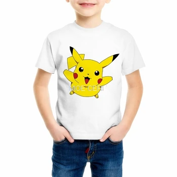 Pokemon Pikachu T Shirt For Boy/Girl T-shirts 3D Fashion Children's Summer Casual Tees Tops Anime Cartoon Clothing C20-25 
Pokemon Pikachu T Shirt For Boy/Girl T-shirts 3D Fashion Children's Summer Casual Tees Tops Anime Cartoon Clothing C20-25