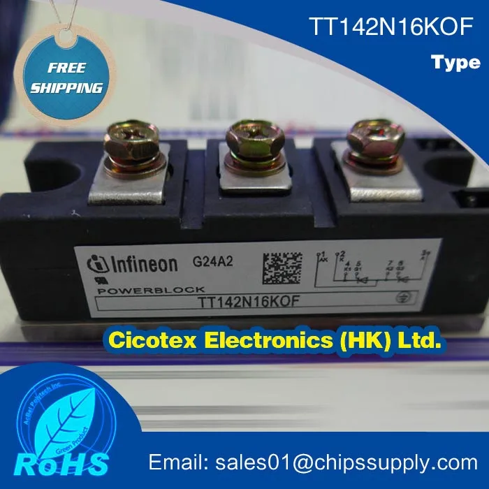 TT142N16KOF IGBT TT142N16K0F Netz-тиристорный-Modul Тиристор для регулирования фазы модуля
TT142N16KOF IGBT TT142N16K0F Netz-тиристорный-Modul Тиристор для регулирования фазы модуля