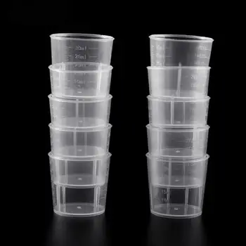 50 Pcs / Set Clear Disposable Plastic with Scale Cup Cup Measuring Cylinder Cups Disposable Plastic Coffe Cup 30ml 50ml
50 Pcs / Set Clear Disposable Plastic with Scale Cup Cup Measuring Cylinder Cups Disposable Plastic Coffe Cup 30ml 50ml