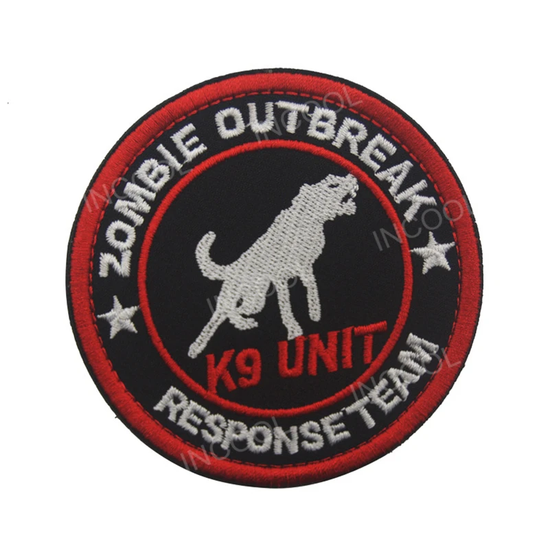 Embroidery Patch Zombie Team K9 Dog Patch Military Hook & Loop Morale Patches Tactical Emblem Applique Combat Embroidered Badges
Embroidery Patch Zombie Team K9 Dog Patch Military Hook & Loop Morale Patches Tactical Emblem Applique Combat Embroidered Badges