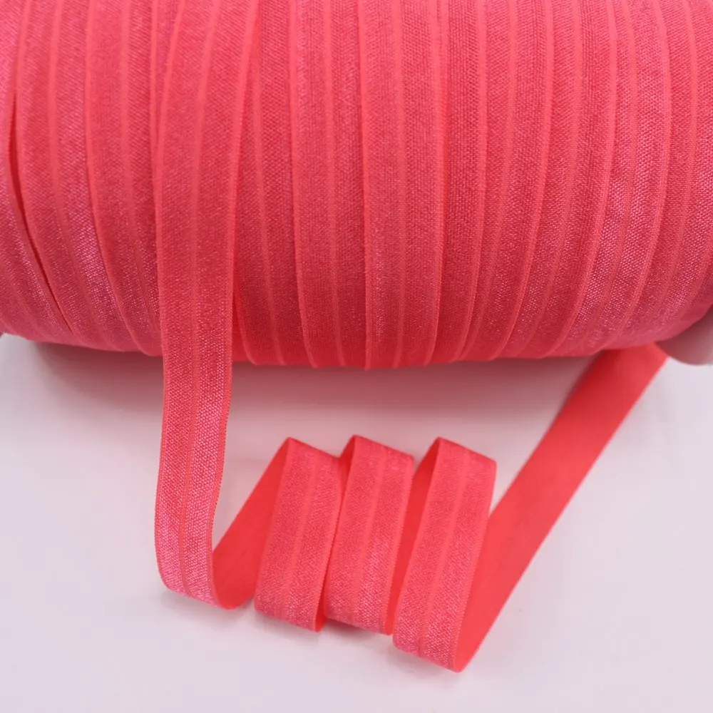T.R RIBBON #3 Coral 5/8" FOE elastic, solid Fold Over Elastic FOE for Headbands 50yards and 100yards/lot
T.R RIBBON #3 Coral 5/8" FOE elastic, solid Fold Over Elastic FOE for Headbands 50yards and 100yards/lot