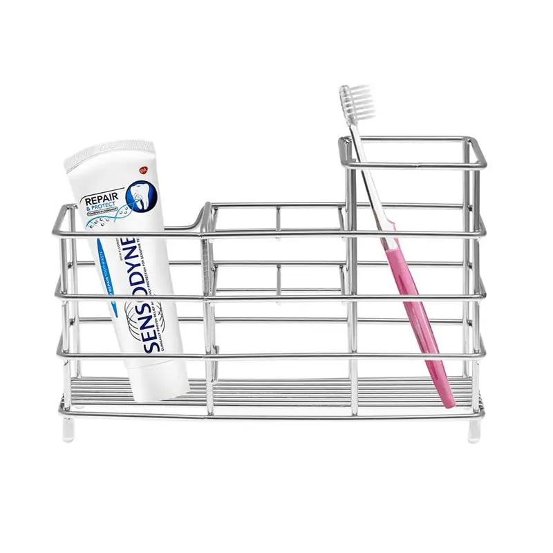 1 PC Punch-Free Grid Toothbrush Holder Stainless Steel Toothpaste Stand Organizer Bathroom Storage Rack For Home Hotel Use
1 PC Punch-Free Grid Toothbrush Holder Stainless Steel Toothpaste Stand Organizer Bathroom Storage Rack For Home Hotel Use