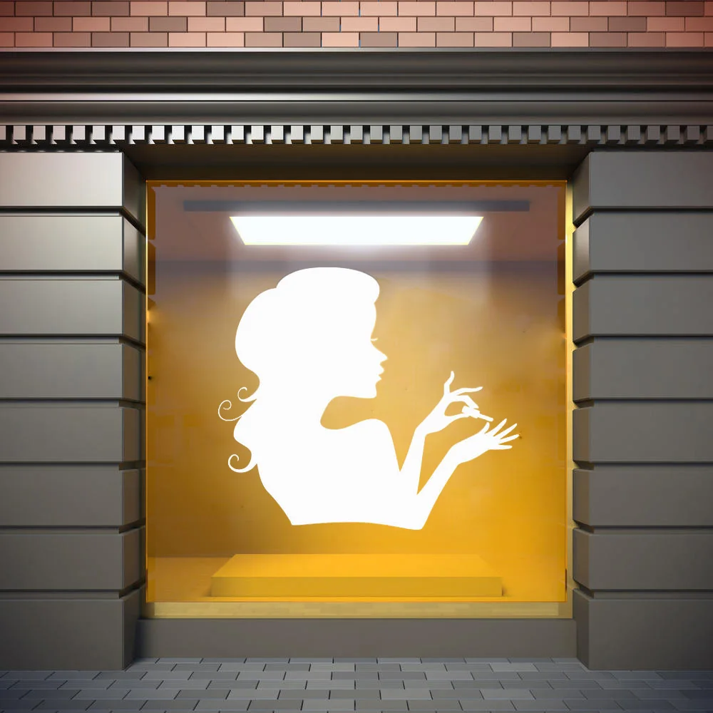 Nail Salon Business Sign Wall Sticker Self Adhesive PVC Window Decal Nails Polish Manicure Pedicure Beauty Salon Decoration D194
Nail Salon Business Sign Wall Sticker Self Adhesive PVC Window Decal Nails Polish Manicure Pedicure Beauty Salon Decoration D194
