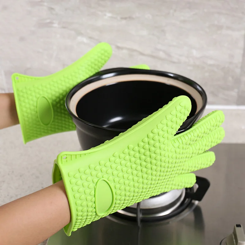 2PCS Silicone Glove Kitchen Heat Resistant Gloves Barbecue Oven Glove Cooking BBQ Grill Glove Oven Mitt Baking Glove
2PCS Silicone Glove Kitchen Heat Resistant Gloves Barbecue Oven Glove Cooking BBQ Grill Glove Oven Mitt Baking Glove