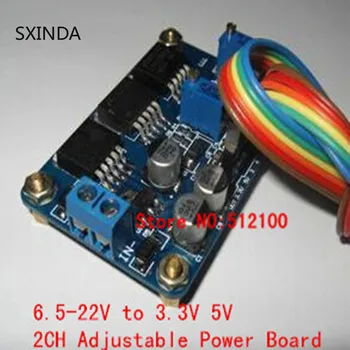 10PCS 6.5-22V to 3.3V 5V 2CH Adjustable Power Board DC-DC Converter Satellite Finder Power Supply
10PCS 6.5-22V to 3.3V 5V 2CH Adjustable Power Board DC-DC Converter Satellite Finder Power Supply