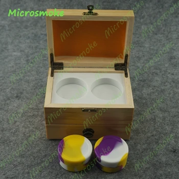 Two Layer Desk Drawer Square Wooden Jar Bamboo Tray With Dab Tool and Silicone Container jars 1pcs Free Shipping
Two Layer Desk Drawer Square Wooden Jar Bamboo Tray With Dab Tool and Silicone Container jars 1pcs Free Shipping
