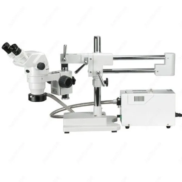 Binocular Stereo Zoom Microscope--AmScope Supplies 6.7X-112.5X Binocular Stereo Zoom Microscope + 3D Boom
Binocular Stereo Zoom Microscope--AmScope Supplies 6.7X-112.5X Binocular Stereo Zoom Microscope + 3D Boom