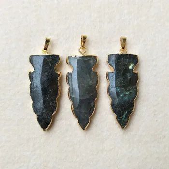 5pcs Natural Labradorite Arrowhead Pendant,Gold color Wave Curved Surface Labradorite Arrow Charm Jewelry necklace Making PD259
5pcs Natural Labradorite Arrowhead Pendant,Gold color Wave Curved Surface Labradorite Arrow Charm Jewelry necklace Making PD259