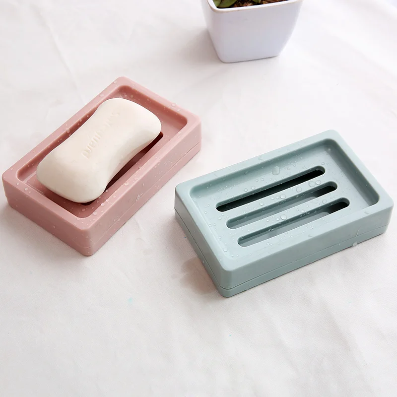 Nordic Style Drain Design Portable Soap Dish Bathroom Wash Gargle Soap Box Creative Plastic Soap Holder Bathroom Accessories
Nordic Style Drain Design Portable Soap Dish Bathroom Wash Gargle Soap Box Creative Plastic Soap Holder Bathroom Accessories